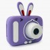 Дитячий фотоапарат X900 Rabbit, purple