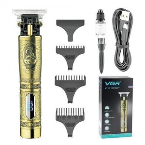 Машинка (триммер) для стрижки волосся та бороди VGR V-091, Professional, 3 насадки, LED Display, вбуд. акумулятор. Машинка (триммер) для стрижки волосся та бороди VGR V-091, Professional, 3 насадки, LED Display, вбуд. акумулятор.