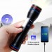 Ліхтар PLD-231 WHITE LASER LED PM10-TG+COB(white+red), 1х18650, power bank, індикація заряду, ЗП Type-C, магніт, zoom, Box