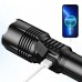 Ліхтар PLD-501 WHITE LASER LED PM10-TG, 1х26650, Power bank, Waterproof, індикація заряду, ЗУ Type-C, zoom, Box