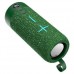 Bluetooth-колонка TG619C з RGB ПІДСВІЧУВАННЯМ, speakerphone, радіо, green
