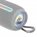Bluetooth-колонка TG653 з RGB ПІДСВІЧУВАННЯМ,  speakerphone, радіо, grey