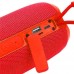 Bluetooth-колонка TG653 з RGB ПІДСВІЧУВАННЯМ,  speakerphone, радіо, red