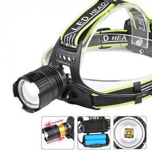 Ліхтар налобний A16 WHITE LASER LED PM10-TG, 2x18650, індикація заряду, ЗУ microUSB, zoom, Box Ліхтар налобний A16 WHITE LASER LED PM10-TG, 2x18650, індикація заряду, ЗУ microUSB, zoom, Box