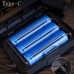Ліхтар налобний A25 WHITE LASER LED PM10-TG, 3x18650, індикація заряду, zoom, ЗП Type-C, Box