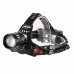 Ліхтар налобний NIGHT VISION FLUORESCENCE SY-8086-PM10-TG, 2x18650, signal light, ЗУ Type-C, zoom, Box