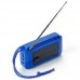 Bluetooth-колонка TG368, speakerphone, радіо, сонячна батарея, blue Bluetooth-колонка TG368, speakerphone, радіо, сонячна батарея, blue
