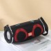 Bluetooth-колонка TG642 з RGB ПІДСВІЧУВАННЯМ,  speakerphone, радіо, black