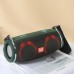 Bluetooth-колонка TG642 з RGB ПІДСВІЧУВАННЯМ,  speakerphone, радіо, green