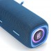 Bluetooth-колонка TG654 з RGB ПІДСВІЧУВАННЯМ,  speakerphone, радіо, blue