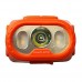 Ліхтар налобний 2303-XPE+4SMD(yellow+red), Motion Sensor, Li-Ion аккум., ЗУ Type-C, Box