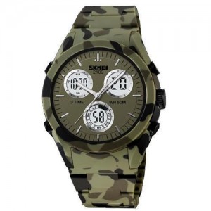 Годинники наручні 2109CMGN SKMEI, ARMY GREEN CAMOUFLAGE Годинники наручні 2109CMGN SKMEI, ARMY GREEN CAMOUFLAGE
