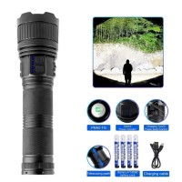 Ліхтар CB-G400 WHITE LASER LED PM60-TG, 8х18650, power bank, індикація заряду, ЗУ Type-C, zoom, Box Ліхтар CB-G400 WHITE LASER LED PM60-TG, 8х18650, power bank, індикація заряду, ЗУ Type-C, zoom, Box