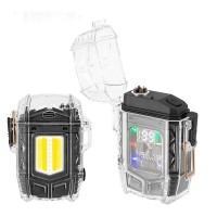 Ліхтар MULTIFUNCTIONAL D48-1-COB black, Li-Ion акумулятора, індикація заряду, запальничка, ЗП Type-C, Box Ліхтар MULTIFUNCTIONAL D48-1-COB black, Li-Ion акумулятора, індикація заряду, запальничка, ЗП Type-C, Box