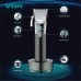 Акумуляторна машника для стриження (clipper) VGR V-682, 6 насадок, IPX7, LED display Акумуляторна машника для стриження (clipper) VGR V-682, 6 насадок, IPX7, LED display