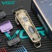 Акумуляторна машника для стриження (clipper) VGR V-005, 8 насадок, LED display Акумуляторна машника для стриження (clipper) VGR V-005, 8 насадок, LED display