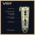 Акумуляторна машника для стриження (clipper) VGR V-005, 8 насадок, LED display Акумуляторна машника для стриження (clipper) VGR V-005, 8 насадок, LED display