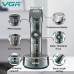 Акумуляторна машинка для стриження (clipper) VGR V-256, 6 насадок, LED display Акумуляторна машинка для стриження (clipper) VGR V-256, 6 насадок, LED display
