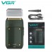 Електробритва VGR V-353 шейвер GREEN, висувний тример