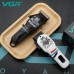 Акумуляторна машника для стриження (clipper) VGR V-699 BLACK, 4 насадки, LED display Акумуляторна машника для стриження (clipper) VGR V-699 BLACK, 4 насадки, LED display