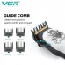 Акумуляторна машника для стриження (clipper) VGR V-699 BLACK, 4 насадки, LED display Акумуляторна машника для стриження (clipper) VGR V-699 BLACK, 4 насадки, LED display