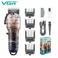Акумуляторна машника для стриження (clipper) VGR V-690, 4 насадки Акумуляторна машника для стриження (clipper) VGR V-690, 4 насадки