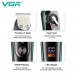 Тример VGR V-075 з регулятором висоти, 4 насадки, LED display