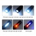 Ліхтар PLD-H005-3PM10-TG(White+Yellow+Red)+14SMD,  Li-Ion акум., індикація заряду, ЗП Type-C, zoom, Box