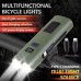 Велофара Z818-2x3W+COB(white+red), power bank, Li-Ion акум., ЗУType-C