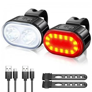 Велокомплект ZH-078-2LED ліхтар + STOP-14SMD, waterproof, Li-Ion акумулятор, ЗП Type-C Велокомплект ZH-078-2LED ліхтар + STOP-14SMD, waterproof, Li-Ion акумулятор, ЗП Type-C