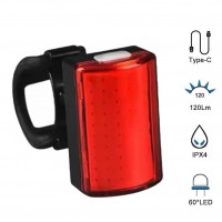 Велоліхтар MY-2105-60LED, waterproof, Li-Ion  акумулятор, ЗП Type-C