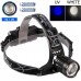 Ліхтар налобний PLD-8055-2PM10-2TG(WHITE+UV), 2x18650, ЗУ Type-C, zoom, Box