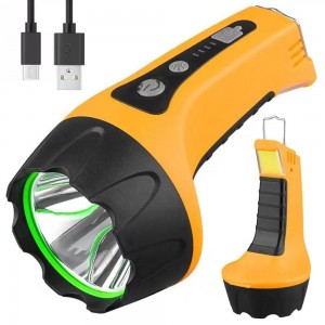 Ліхтар T60-3W+COB, Li-Ion акумулятор, індикація заряду, гак, ЗУ Type-C, Box Ліхтар T60-3W+COB, Li-Ion акумулятор, індикація заряду, гак, ЗУ Type-C, Box