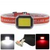 Ліхтар налобний CY-2027-B-COB(white+red), Li-Ion акумулятор, ЗП Type-C