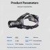Ліхтар налобний CARBON BL-2322-TG+3LED(white+red+blue+green), Motion Sensor, 3x18650, ЗУ Type-C, zoom Ліхтар налобний CARBON BL-2322-TG+3LED(white+red+blue+green), Motion Sensor, 3x18650, ЗУ Type-C, zoom