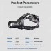 Ліхтар налобний CARBON BL-2322-TG+3LED(white+red+blue+green), Motion Sensor, 3x18650, ЗУ Type-C, zoom Ліхтар налобний CARBON BL-2322-TG+3LED(white+red+blue+green), Motion Sensor, 3x18650, ЗУ Type-C, zoom