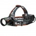 Ліхтар налобний NIGHT VISION FLUORESCENCE BL-T207-TG, 1 режим, 2x18650, ЗП Type-C, zoom