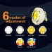 Ліхтар налобний CY-2026-C-COB(white+yellow)+2LED(red)+2LED(blue), Li-Ion аккумулятор, ЗУ Type-C