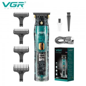 Тример VGR V-961, Professional, 4 насадки, LED display Тример VGR V-961, Professional, 4 насадки, LED display