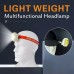 Ліхтар налобний CY-2026-B-COB+2LED(red)+2LED(blue), Li-Ion акумулятор, ЗУ Type-C, Box