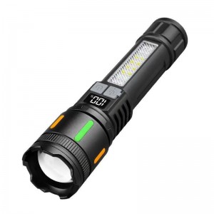 Ліхтар NIGHT VISION FLUORESCENCE 530-2-TG+COB(white+red+blue), Li-Ion аккум., ЗУ Type-C, індикація заряду, zoom