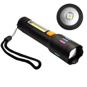 Ліхтар NIGHT VISION FLUORESCENCE GT-505-TG+COB(white+red),  Li-Ion аккум., ЗУ Type-C, zoom