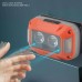 Ліхтар налобний WH-0218-XPG(White+Yellow)+SMD(Red), Motion Sensor, Li-Ion акумулятор, ЗП Type-C