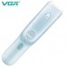 Дитяча машинка для стриження з функцією збору волосся VGR V-155 BLUE, 3 безпечні насадки, бесшумна, IPX8 Дитяча машинка для стриження з функцією збору волосся VGR V-155 BLUE, 3 безпечні насадки, бесшумна, IPX8