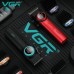 Акумуляторна машинка для стриження (clipper) VGR V-001 BLACK, 10 насадок, 9000 RPM, 4600 mAh, LED light, LED display Акумуляторна машинка для стриження (clipper) VGR V-001 BLACK, 10 насадок, 9000 RPM, 4600 mAh, LED light, LED display