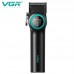 Акумуляторна машинка для стриження (clipper) VGR V-001 BLACK, 10 насадок, 9000 RPM, 4600 mAh, LED light, LED display Акумуляторна машинка для стриження (clipper) VGR V-001 BLACK, 10 насадок, 9000 RPM, 4600 mAh, LED light, LED display