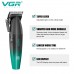 Акумуляторна машинка для стриження (clipper) VGR V-003 GREEN, 6 насадок, TURBO режим 9000 RPM, керамічне лезо, LED display Акумуляторна машинка для стриження (clipper) VGR V-003 GREEN, 6 насадок, TURBO режим 9000 RPM, керамічне лезо, LED display
