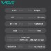 Набір для стриження VGR 8 в 1 V-103, 19 насадок, LED display