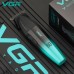Тример VGR V-906 GREEN, 3 насадки, керамічне лезо, TURBO режим 9000 RPM, LED display Тример VGR V-906 GREEN, 3 насадки, керамічне лезо, TURBO режим 9000 RPM, LED display