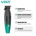 Тример VGR V-906 GREEN, 3 насадки, керамічне лезо, TURBO режим 9000 RPM, LED display Тример VGR V-906 GREEN, 3 насадки, керамічне лезо, TURBO режим 9000 RPM, LED display
